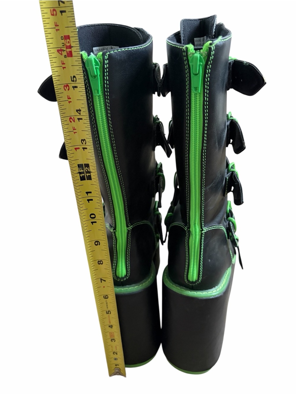 Dolls Kill YRU Dune Alien Boots Size 10 Goth Space Cosplay Platform - Picture 5 of 10